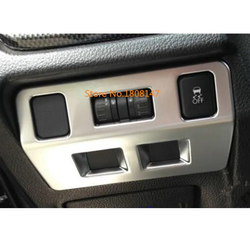 Для Subaru Forester 2013 2014 2015 2016 2017 крышка автомобильной палочки Abs Хромированная