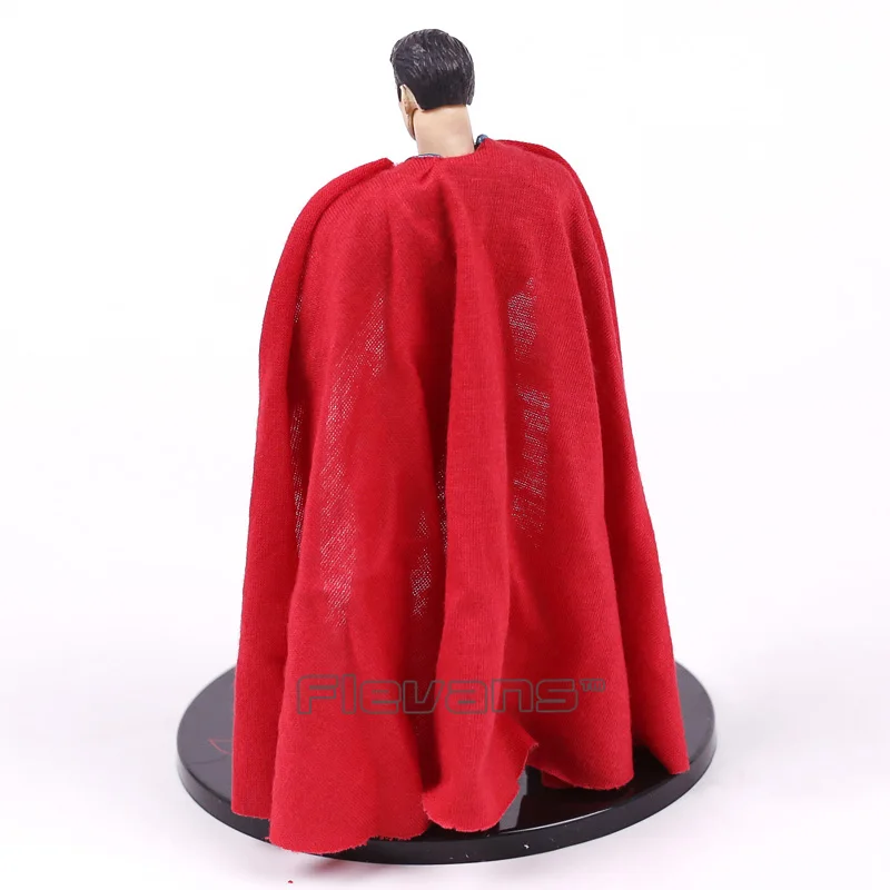 MEZCO Бэтмен против Супермена на заре справедливости Супермен 1/12 Масштаб ПВХ фигурка Коллекционная модель игрушки(настоящая одежда) 17 см