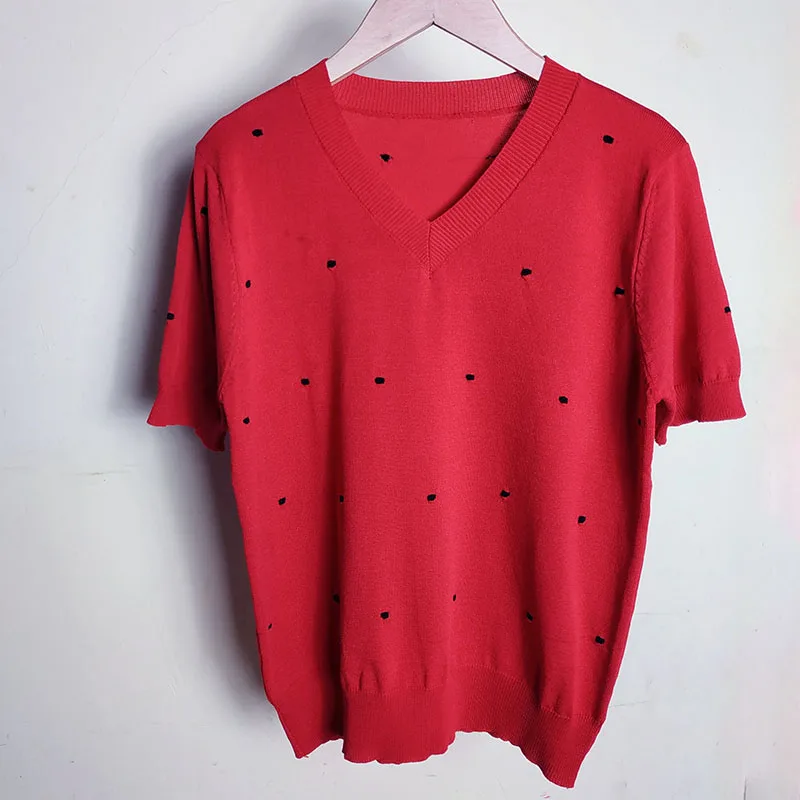2019 Summer Women Pullover Tops Knitted Short Sleeve Spring Pull Sweater Ladies Cool Knit Jumper Female Korea Pullovers | Женская одежда