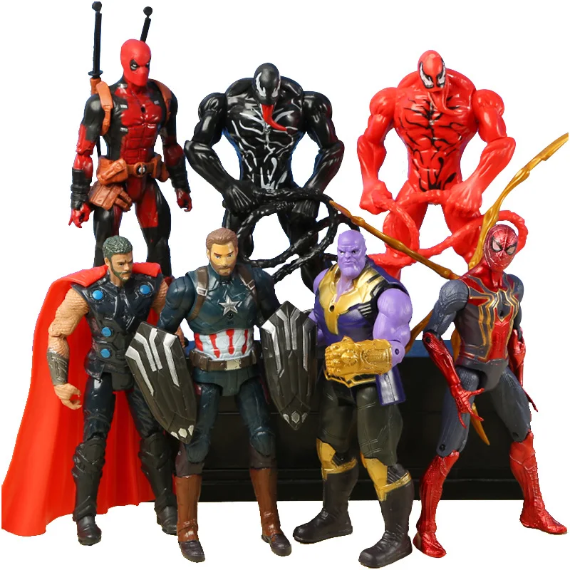 Экшн-фигурки Marvel Мстители 3 война бесконечности Халк Капитан Америка