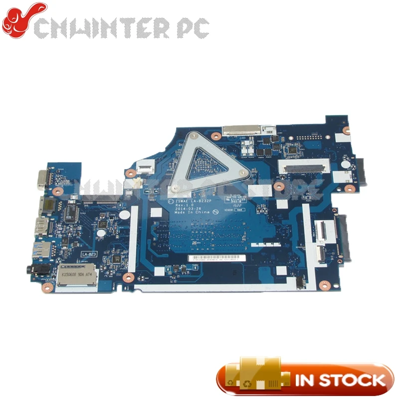 Материнская плата NOKOTION Z5WAE LA B232P NBMLF11004 для ноутбука Acer aspire E5 521|Материнские платы| |