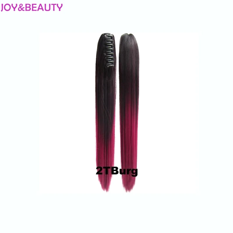 Длинные прямые синтетические накладные волосы JOY & BEAUTY конский хвост 24 дюйма