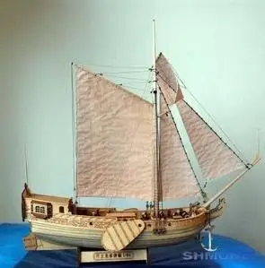 Бесплатная доставка Хобби деревянная модель корабля 3d лазерная резка масштаб 1/80
