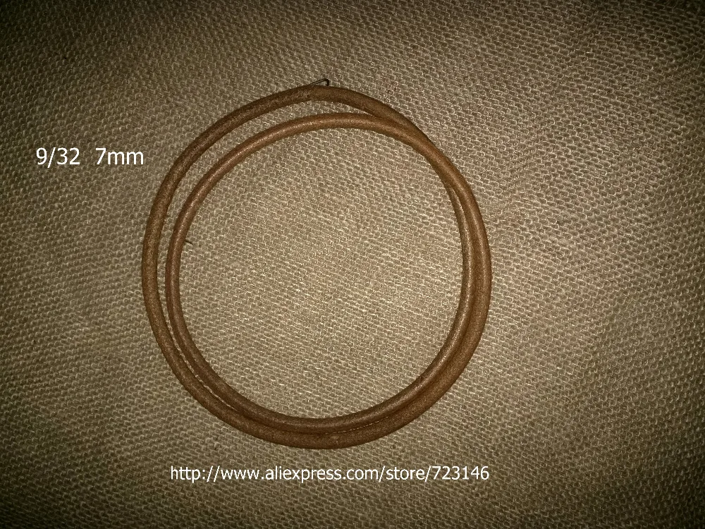 

9/32" (7mm) LEATHER BELT SINGER TREADLE SEWING MACHINE HIGH QUALITY 66-68 inches (167.5 - 173 cm) long 5pcs Joining Hook