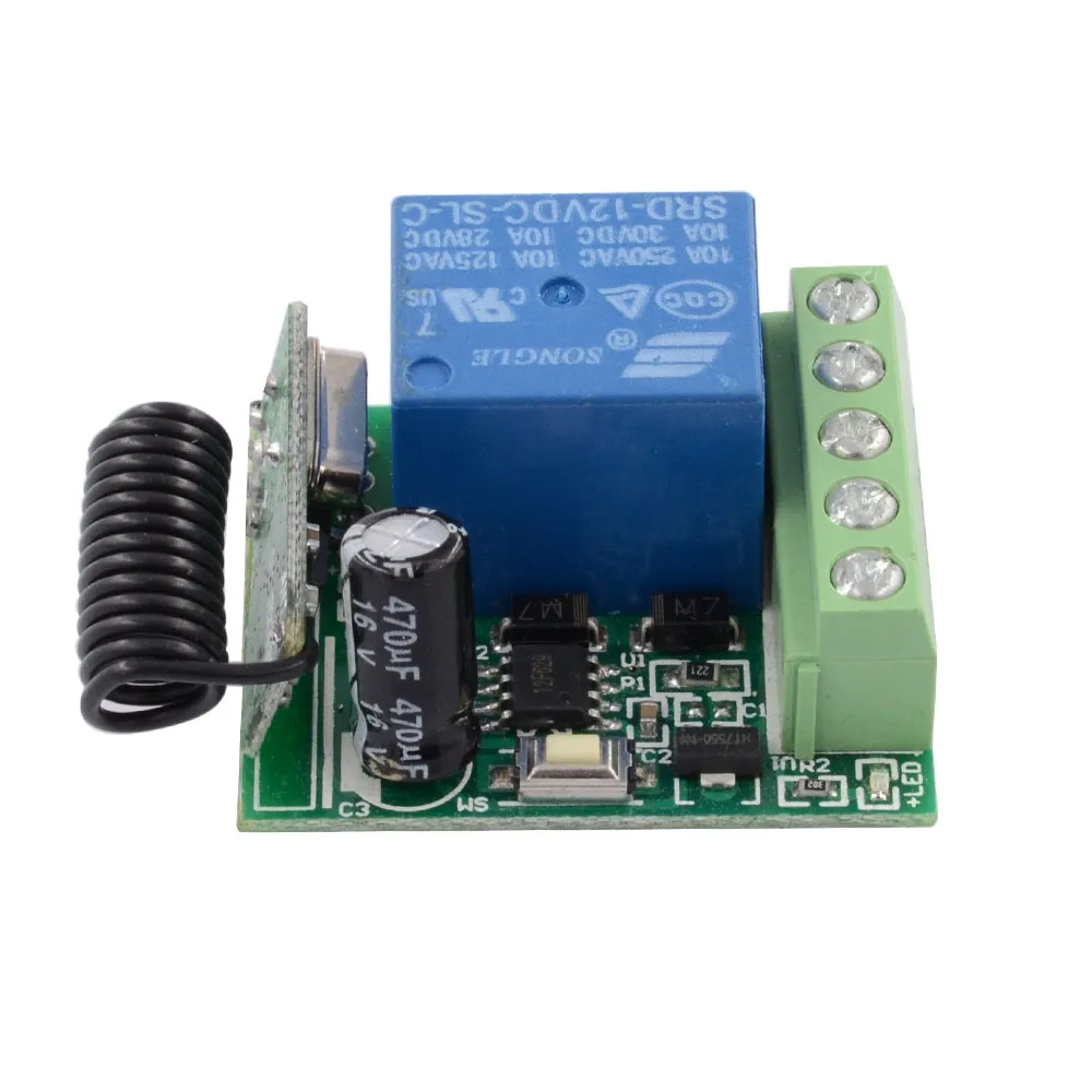 Дистанционный выключатель с временной задержкой 12 В постоянного тока 1 канал