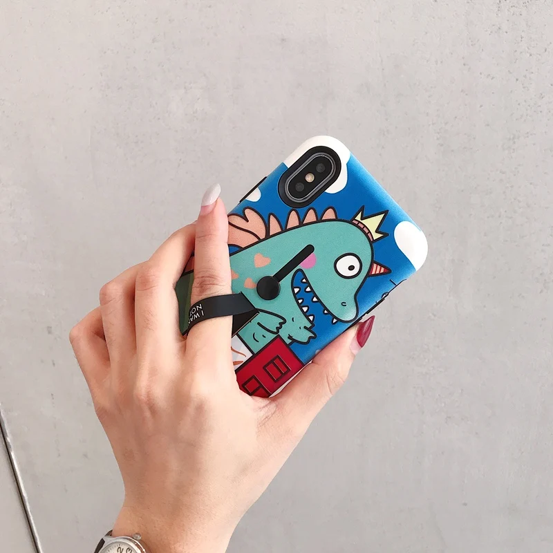Мультфильм Мелкие животные Чехлы для Apple iphone X XR XS 10 Max демонстрационный держатель