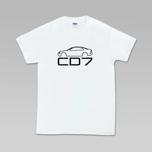 Jdm Classic Japanese Car Fans Accord Cd7 Inspired 93-97 and Slim Fit S-4Xl Men 2019 Print Short Sleeve Custom T Shirts Cheap | Мужская