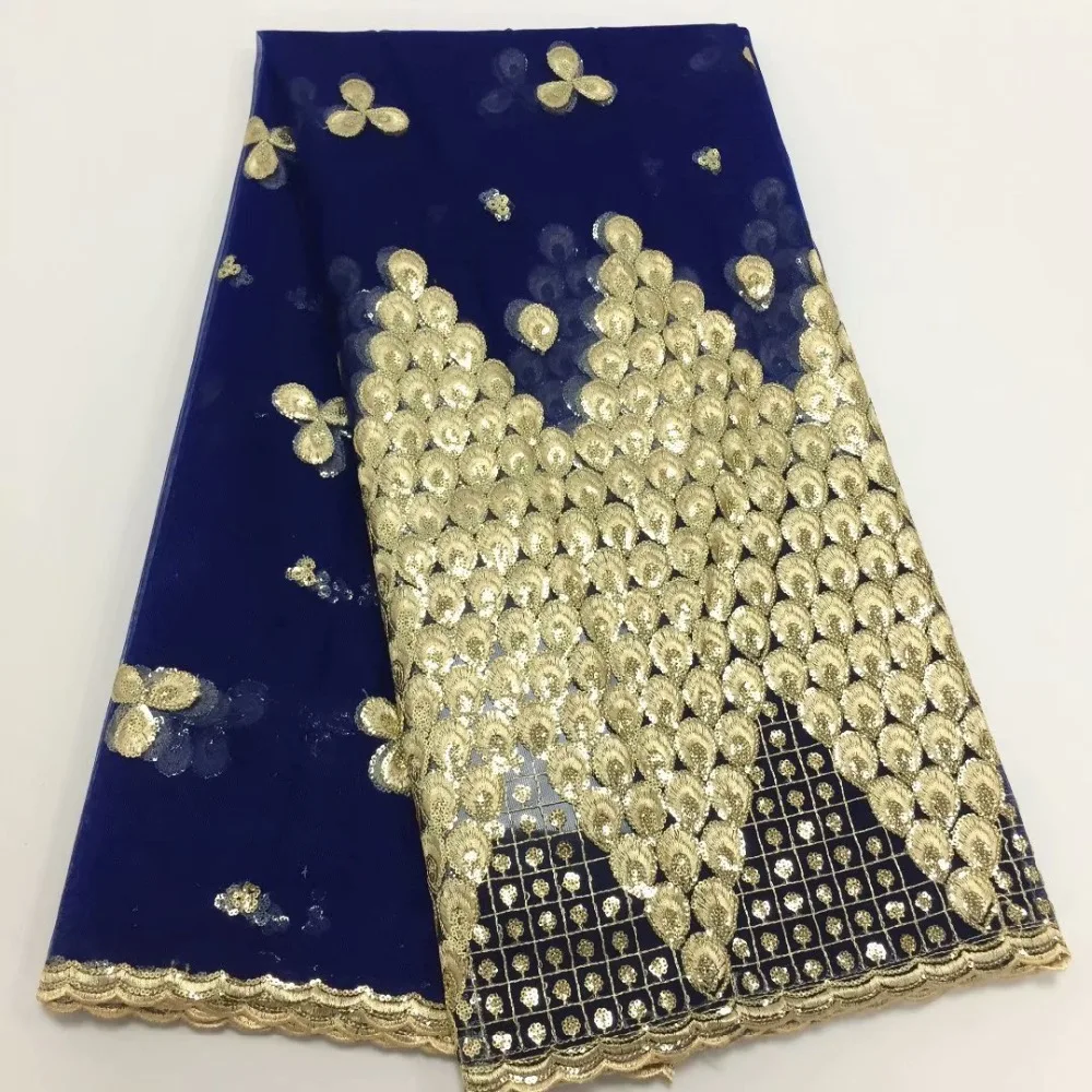 Новинка 2019 французское нигерийское кружево ткань высокого качества кружевная с