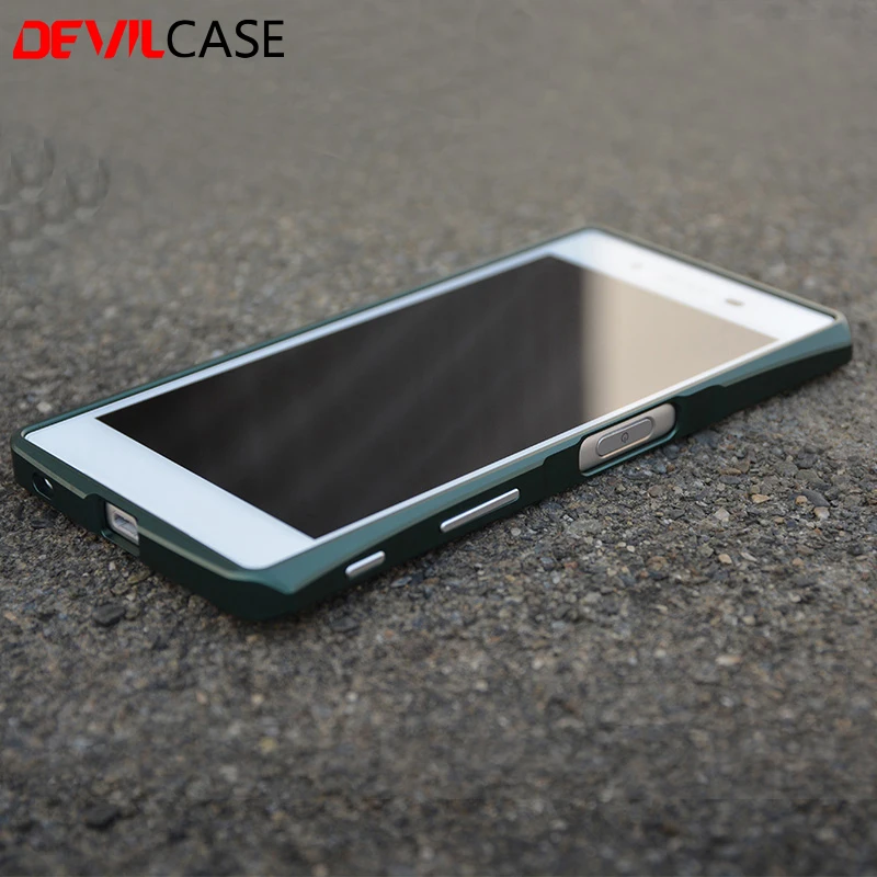 DEVILCASE для SONY XPERIA Z5 Алюминиевый металлический бампер рамка E6603 E6633 E6653 E6683 5 2 дюйма