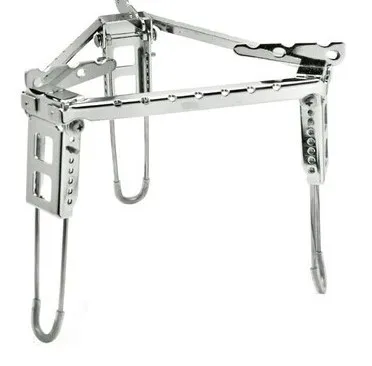 

Outdoor camping cookware for a picnic Furnace portable folding triangle frame Out-D