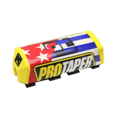 ZSDTRP Pro-taper Handbar для мотоцикла подходит 1-1/8 защита груди звезды и полосы Универсальный Мотоцикл ATV Мотокросс внедорожный - Цвет: Yellow