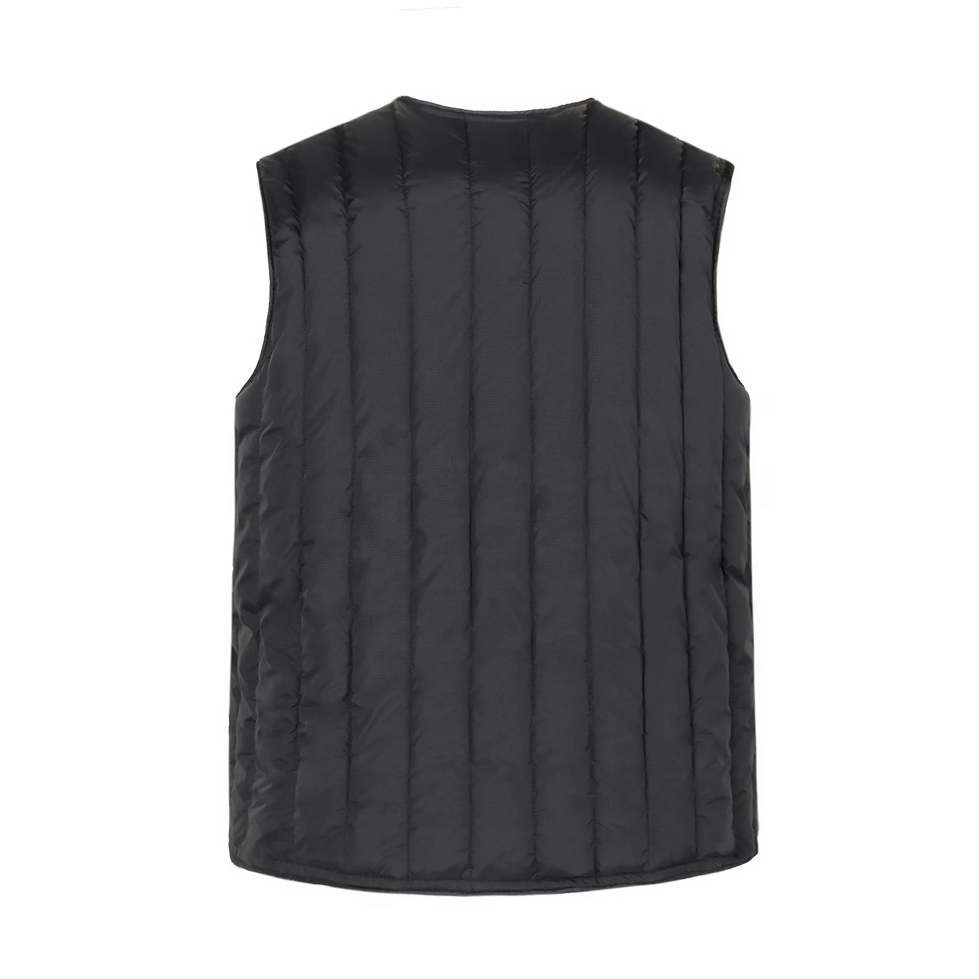 

2020 autumn warm cotton vest men v-neck vest pocket