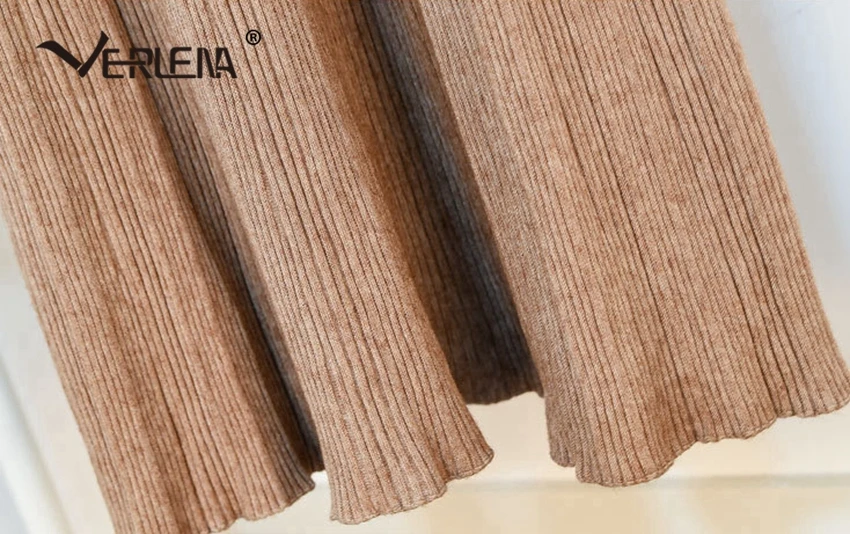Женская мода Verlena новинка 2019 корейские юбки женская уличная одежда однотонная