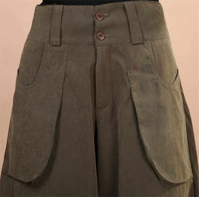 Женское платье юбка с широкими штанинами свободного покроя|wide leg dress pants|skirt