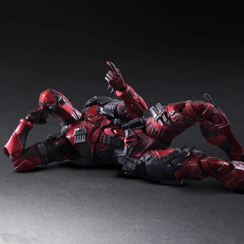 PLAY ARTS 27 см Marvel X-men Дэдпул супер герой фигурка модель игрушки | Игрушки и хобби