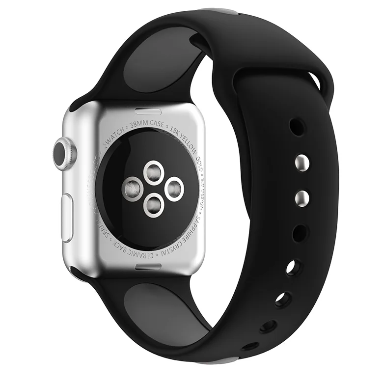 Спортивный ремешок для apple watch pulseira apple watch 4, 3, 5, ремешок 44 мм, 40 мм, iwatch band 42 мм, 38 мм, браслет correa, ремешок для часов