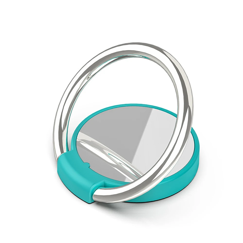 no logo blue Doitmy инновационный Круглый Многофункциональный Автомобильный держатель для телефона с кольцом и пряжкой мобильный чехол для телефона кронштейн автомобильные аксессуары - Цвет: no logo blue