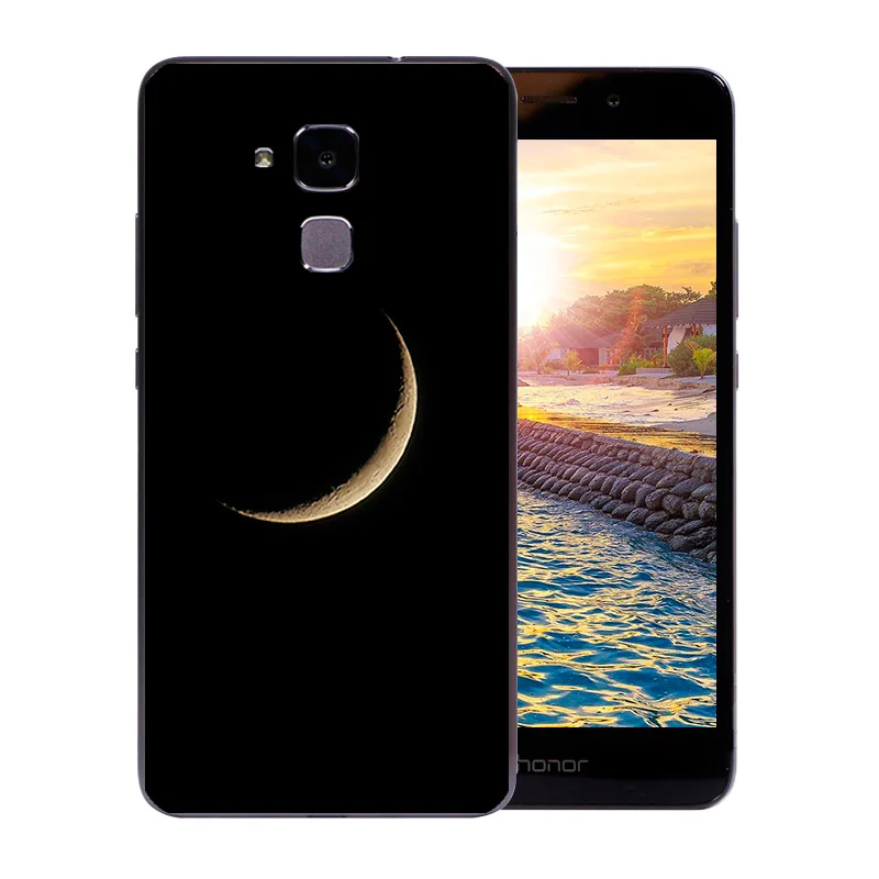 5 2-дюймовый чехол для телефона Huawei Honor 5C Прозрачная мягкая силиконовая сумка 7 Lite