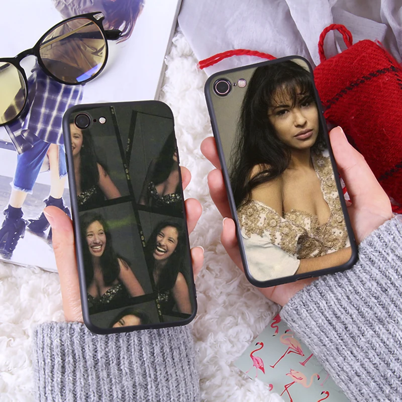 Чехол для телефона Selena Quintanilla iphone7 8 Plus роскошный мягкий силиконовый чехол iPhone8 6 6s X