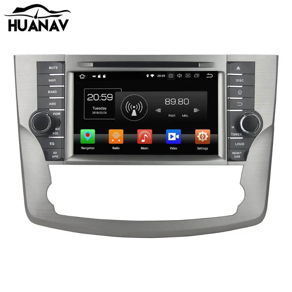 Автомобильный DVD плеер HUANVA Android 8 0 GPS навигация для Toyota Avalon 2011 2012 мультимедийный