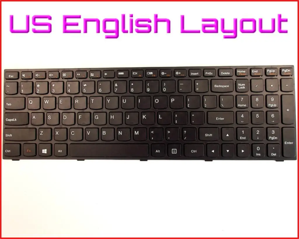 Новая клавиатура США английская версия для LENOVO Flex 2 15 15D 20405 20377 25214725 25214780 T6G1 US