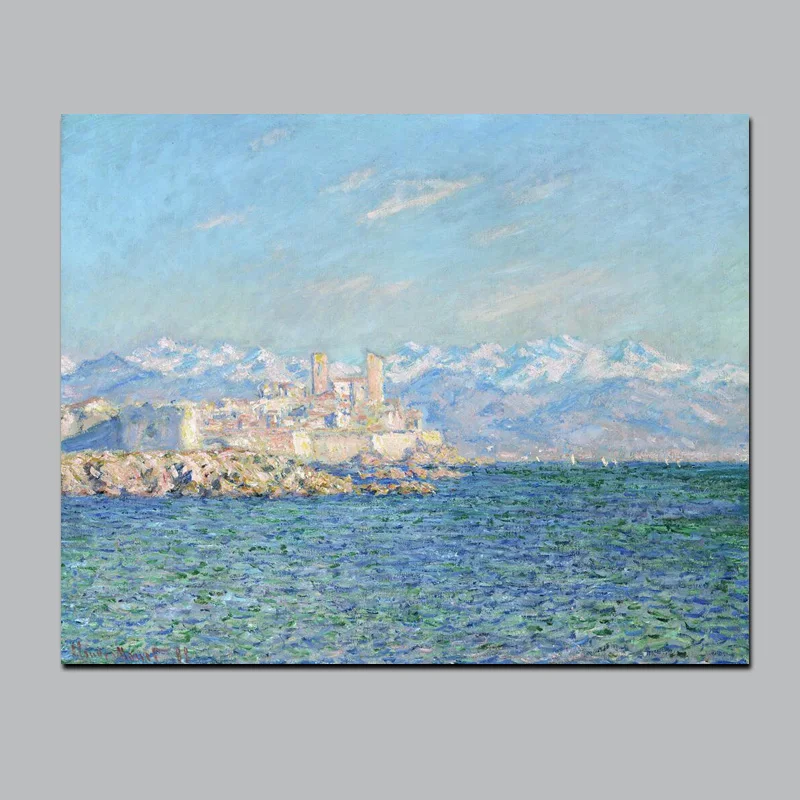 Картина маслом на холсте постер стену Клода Моне с изображением антибиоза за 4