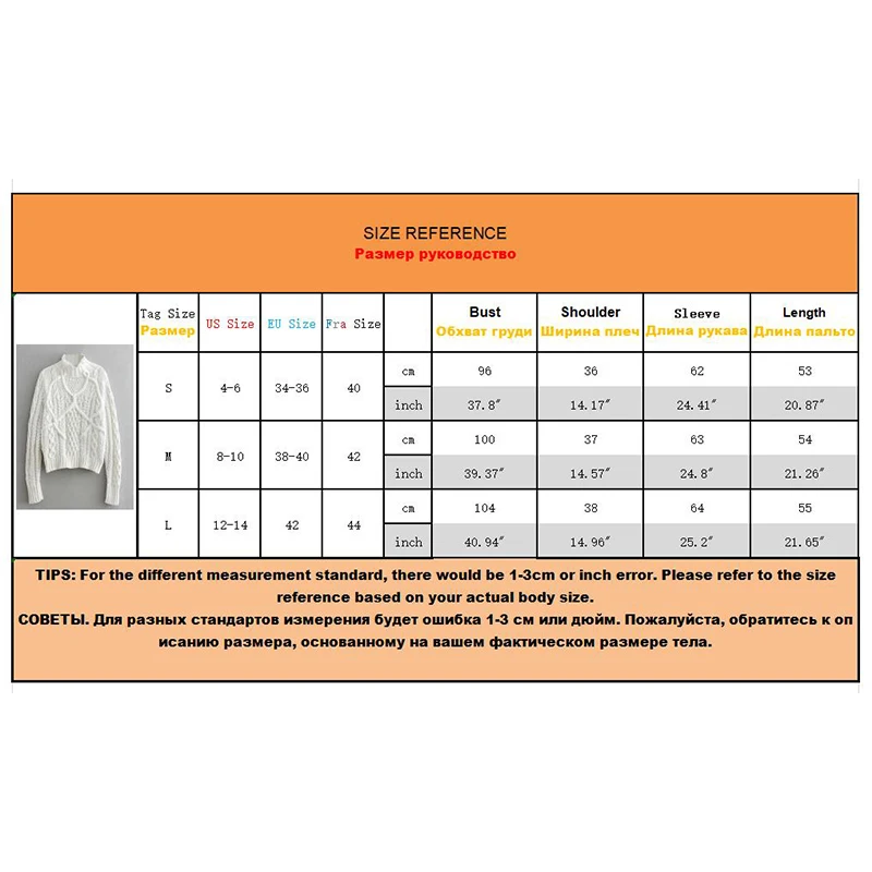 Autumn-Winter Women Solid Warm Turtleneck Sweater Knitted Loose White Pullover Tops Female Twist Shape Jumpers Pull Femme Hiver | Женская