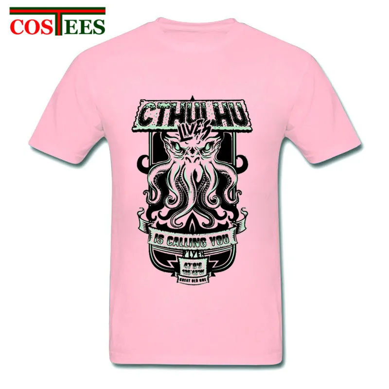 Забавные футболки Cthulhu camiseta для мужчин это вызов вам футболка хлопковая летняя
