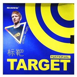 Резиновая контрольная петля SANWEI TARGET для настольного тенниса, с синей губкой, для пинг-понга