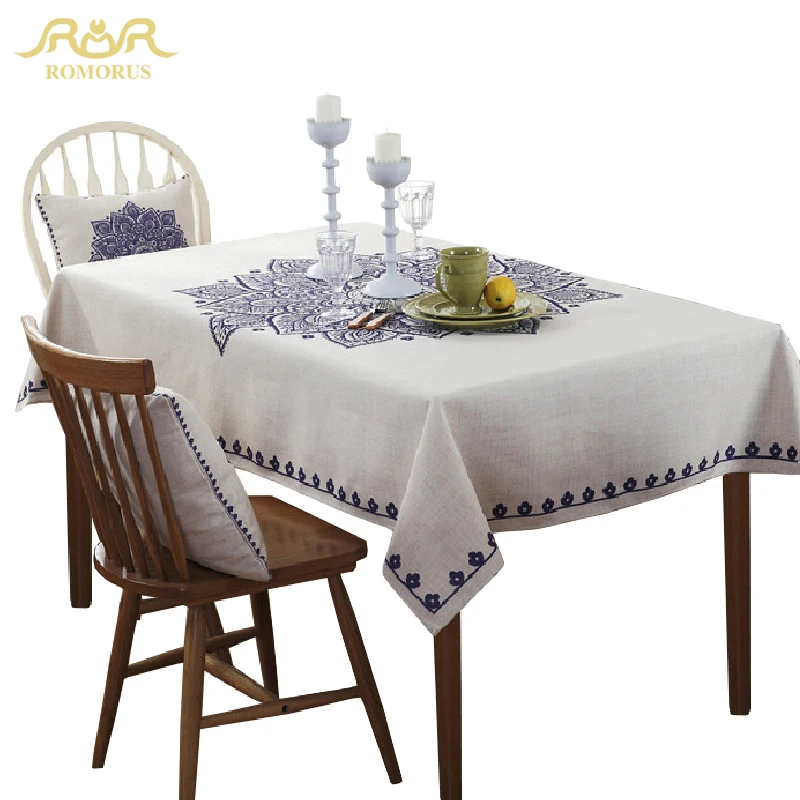 ROMOURS богемная скатерть прямоугольная утолщенная Геометрическая обеденный стол