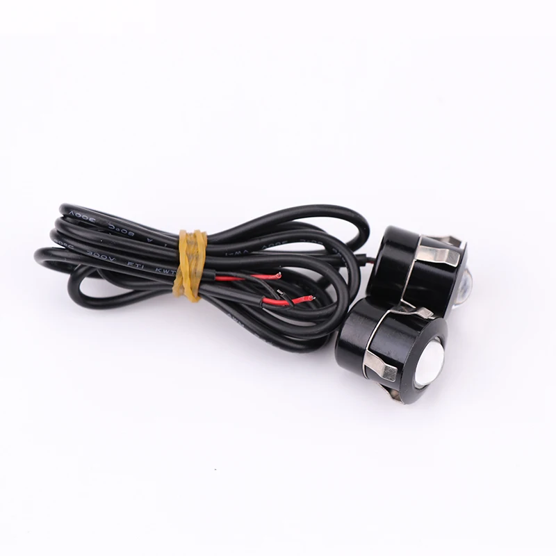 2 pcs/lot 21mm Car styling LED DRL Eagle Eyes Daytime Runing lights 12V 9W 6000K Warning Fog Lamp Reversing Signal | Автомобили и