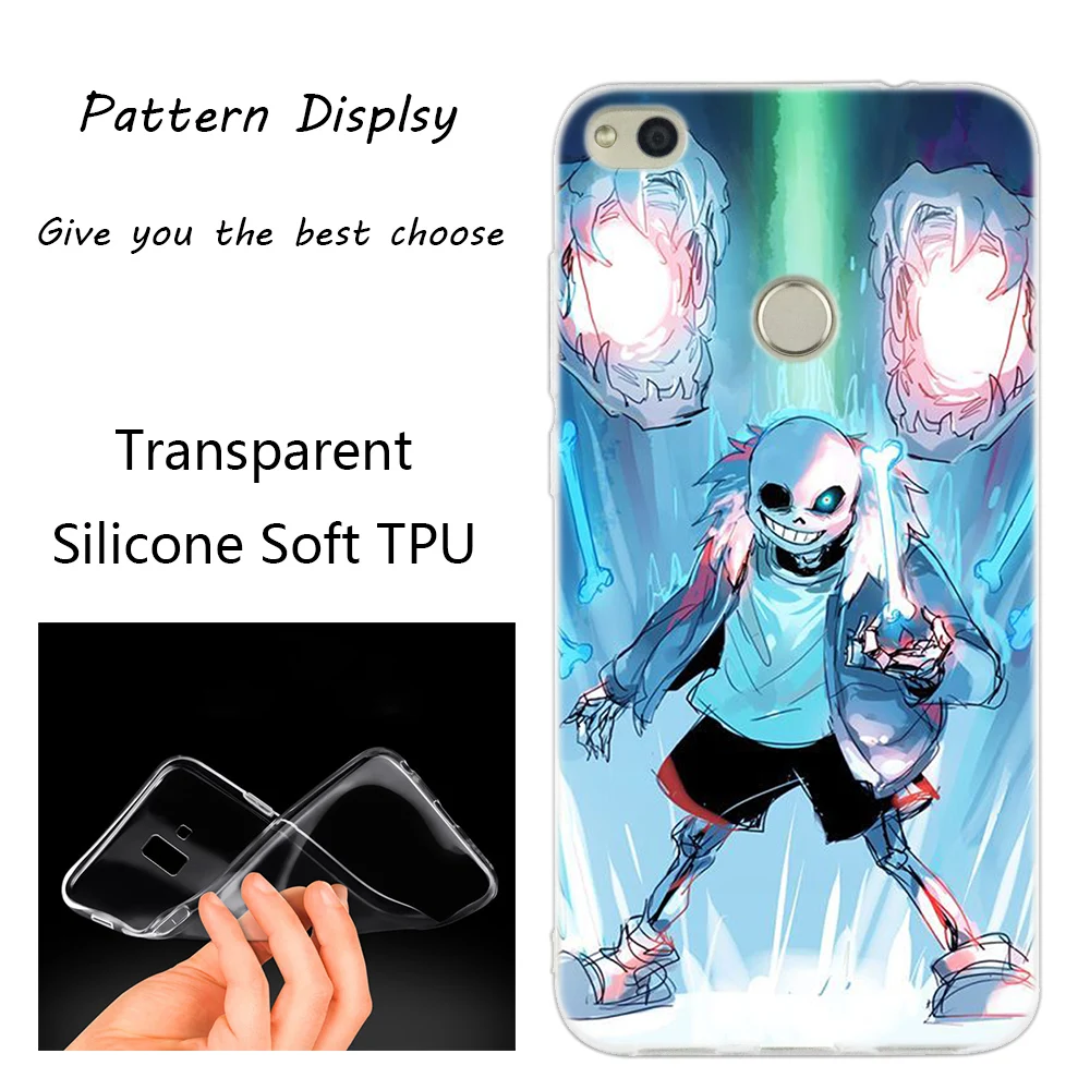 Горячая Распродажа, силиконовый чехол Undertale Sans для huawei NOVA 3 3i 4 Honor 7A Pro 7S 6X7X8X8 9 10 Lite Play View 20, Модный чехол - Цвет: 010