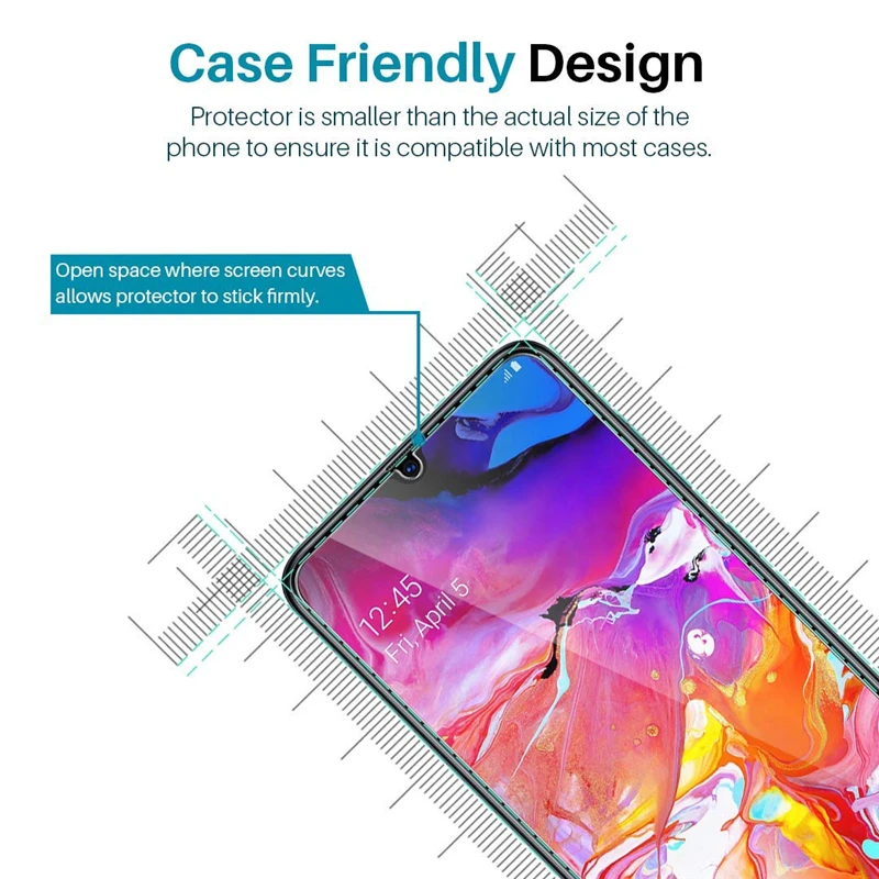 Защитное стекло закаленное 9H для Samsung Galaxy A70 A50 A40 A30 A20 A10 M30 M20 M10 2019 A6 A8 A9 2018|Защитные
