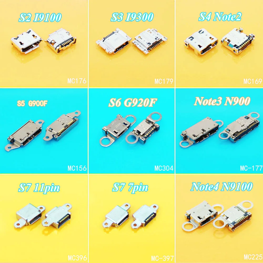 1 шт. разъем Micro USB cltgxdd для зарядки Samsung Galaxy S2 S3 S4 S5 S6 S7 7pin 11pin Note 2 3 4 USB|Соединители| |