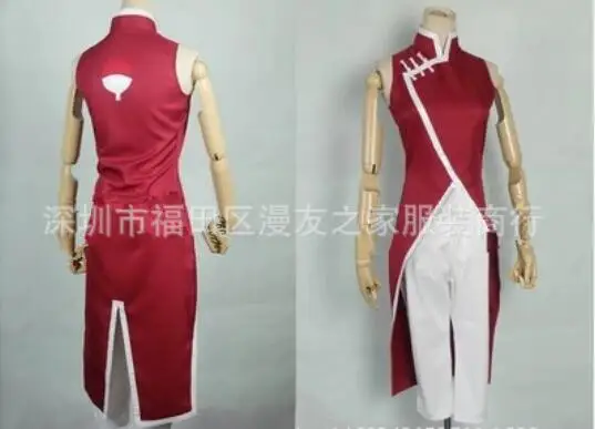 

Can be tailored Anime NARUTO BORUTO Cosplay Man Woman Halloween Cos Haruno Sakura Cosplay Costume top+pants