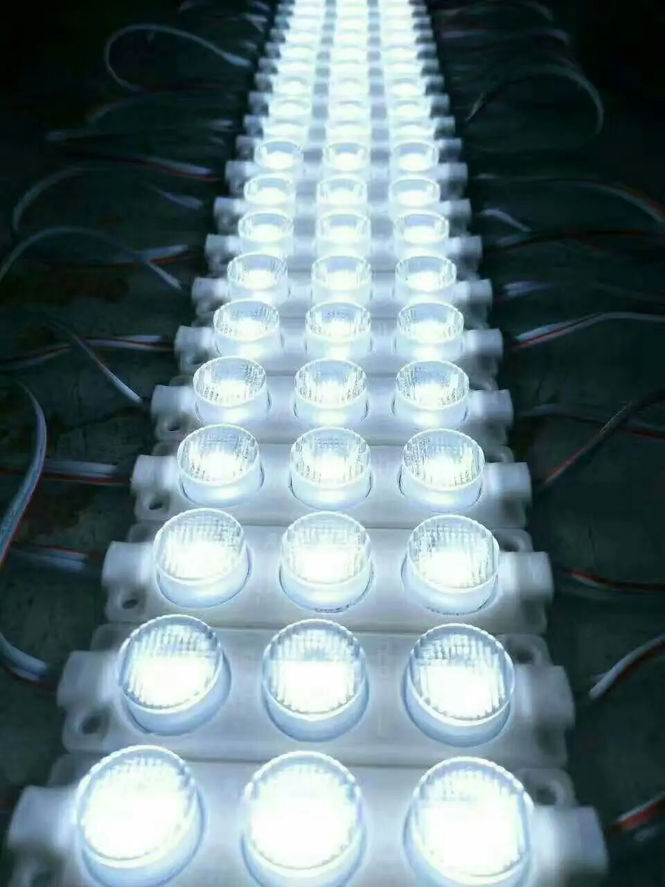 3 Вт впрыска Светодиодный Боковой модуль с len 3led DC12V водонепроницаемый IP65 5050smd
