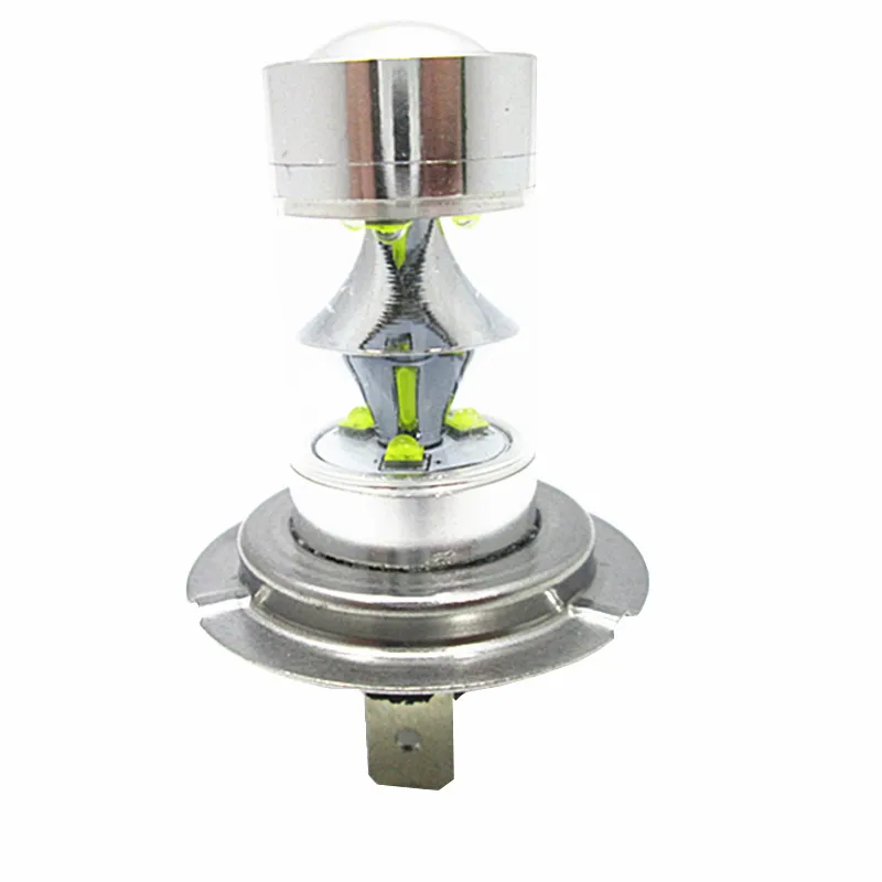 2 шт. Высокой Мощности Противотуманные Фары С линзой H7 45 Вт XBD Чип 9SMD 9LED лампы H7 Противотуманные фары Дальнего света 6000 К Белый 12 В DC