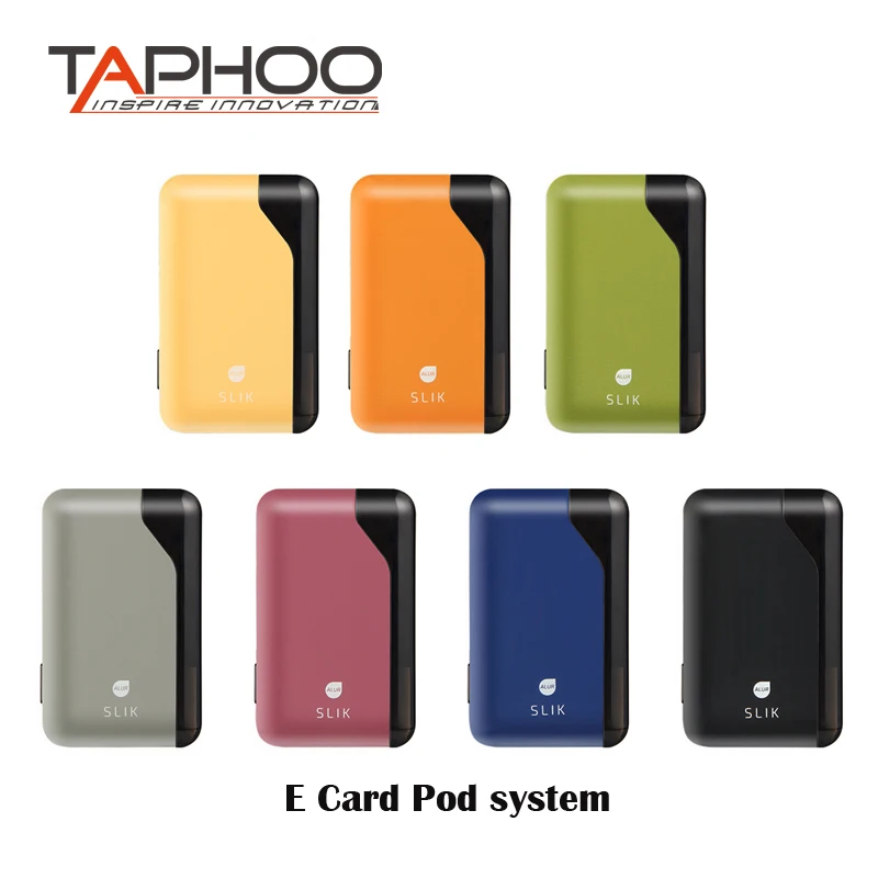 Taphoo электронная карта Pod cartromizer 400 мАч cigs легко заправляется vape стартовый набор