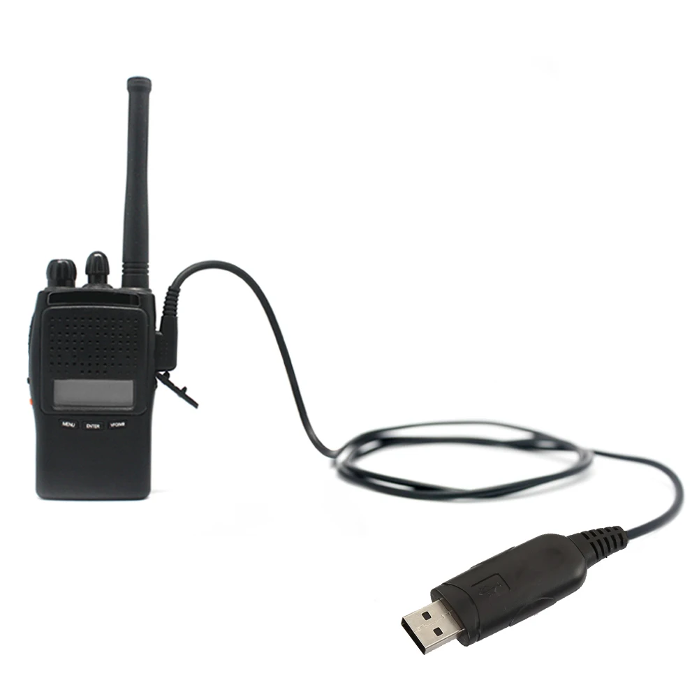 ALLOYSEED 1 шт. USB Кабель для программирования Walkie Talkie программный кабель для BAOFENG Wanhua Kenwood портативные рации рация