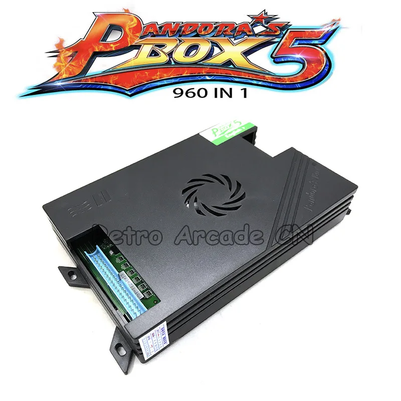 Оригинальная Pandora's Box Серия аркадная игровая материнская плата PCB 4S+/5/6/9/9D, аркадная версия и семейная версия, Pandora box 9D - Цвет: Pandora Box 5 F