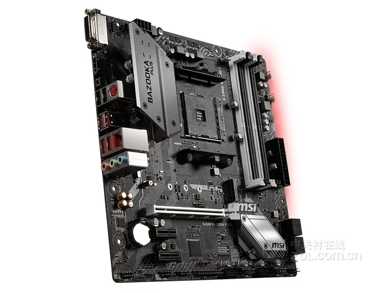 Оригинальная материнская плата MSI B450M BAZOOKA PLUS разъем AM4 DDR4 USB2.0 USB3.1 64 Гб B450 для
