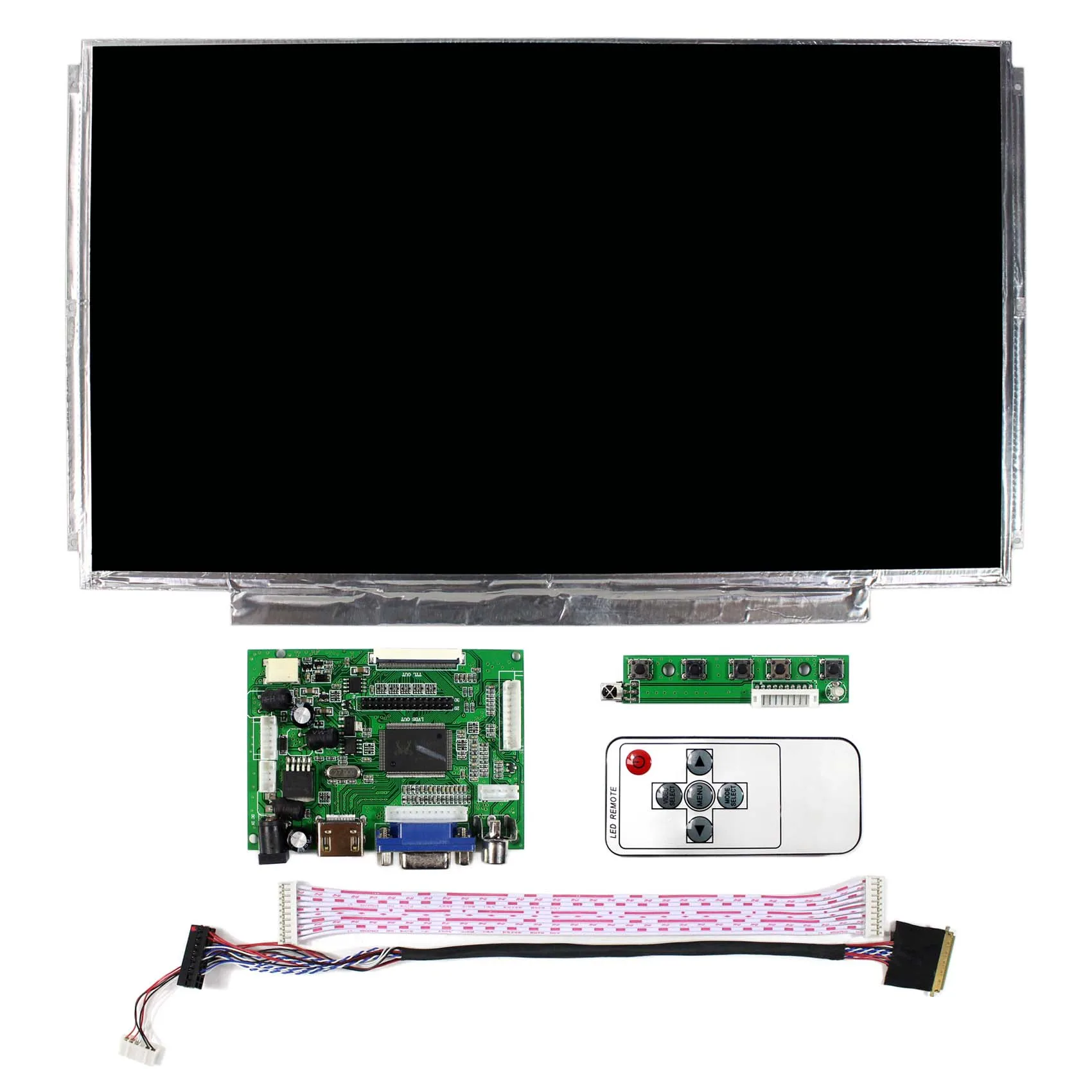 HD MI VGA 2AV LCD плата управления 13 3 дюймов 1366x768 N133BGE LP133WH2 LTN133AT16
