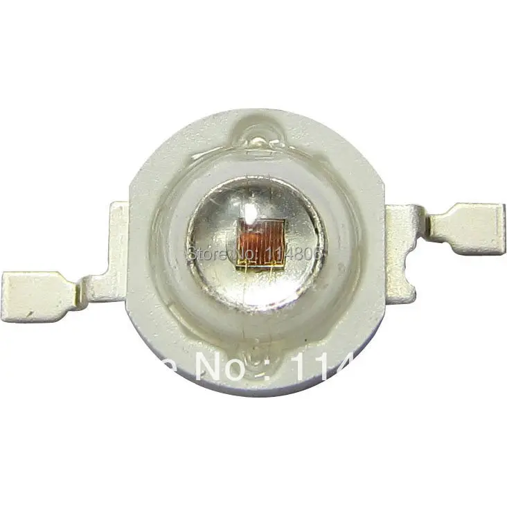 100 шт. 1 Вт желтый 585nm~ 590nm LED Диоды Бусины свет часть вход DC 2 В~ 2.6 В 350ma