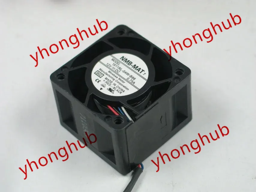 NMB-MAT 1611RL-04W-B86 B02 DC 12V 0.75A 40x40x28 мм вентилятор охлаждения сервера | Компьютеры и офис