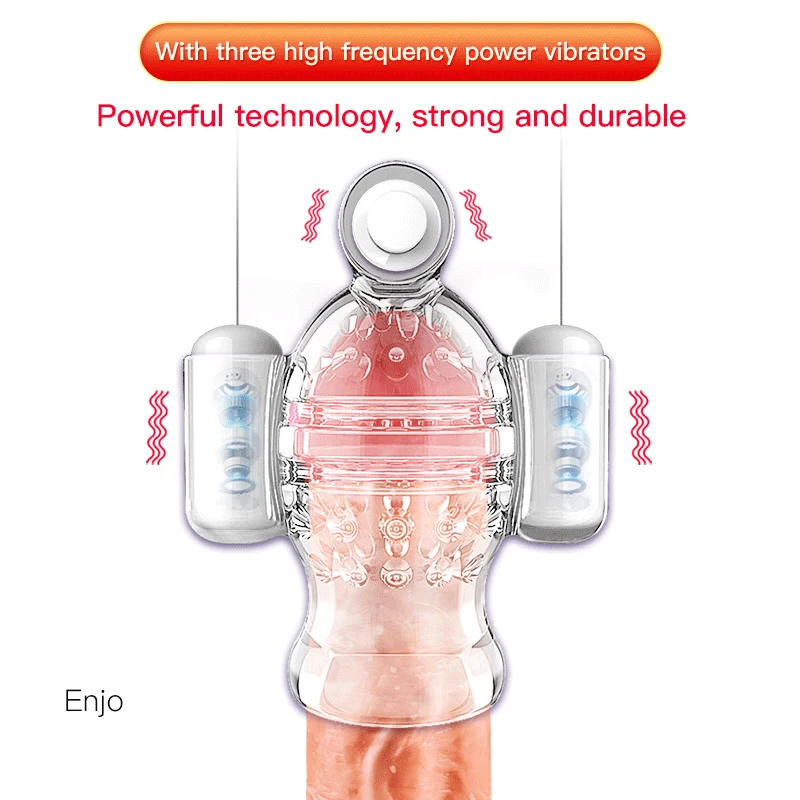 Мужской Вибратор для головки члена перезаряжаемый взрослый Массажер пениса с
