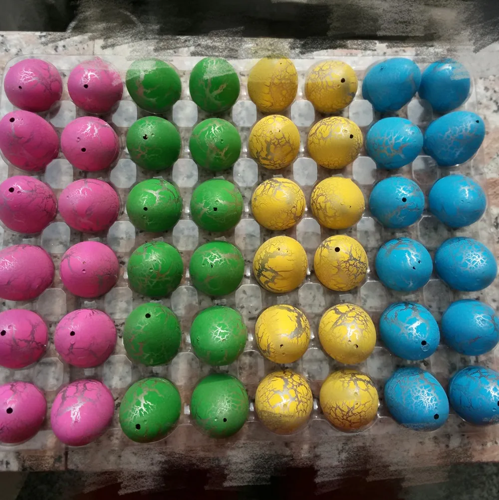 Детская игрушка для вечеринки новинка 48 шт./лот инкубационное яйцо динозавра
