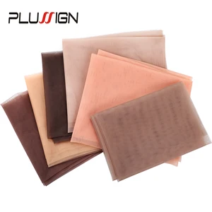 1 ярд дешевые швейцарские кружева для изготовления парика прозрачные Begie светло-коричневого цвета кожа мягкий материал для парика делая импорт лучшее качество