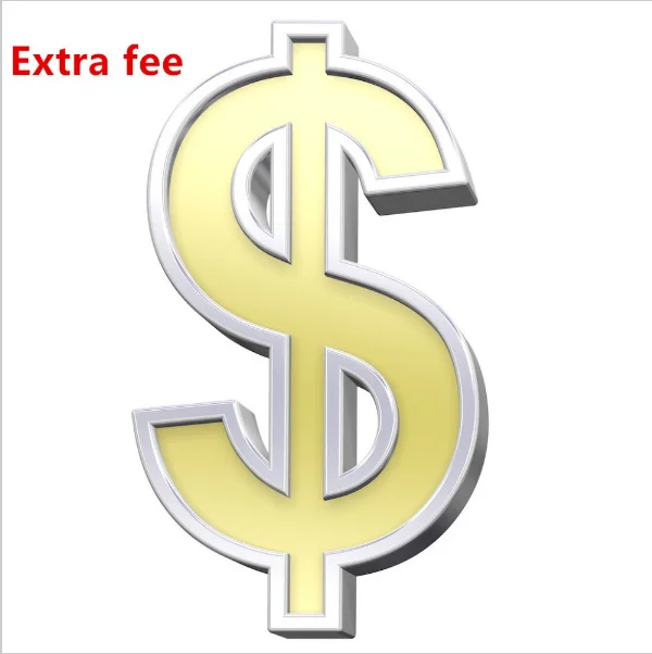 Дополнительная плата за 1 доллар США любой нужный вам взнос |