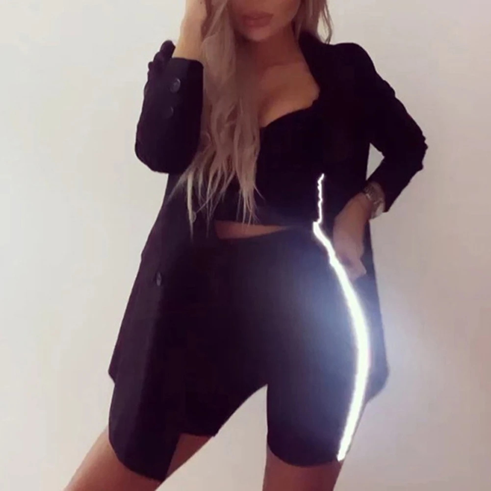 Повседневный комплект из 2 предметов со светоотражающими полосками Женский