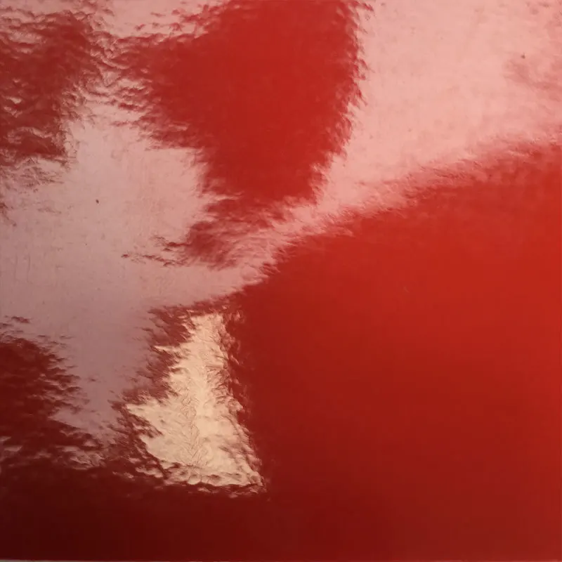 Red Наклейка на мотоцикл, виниловая клейкая супер глянцевая фортепианная черная пленка с воздушным пузырьком, наклейка на крышу автомобиля - Название цвета: Red